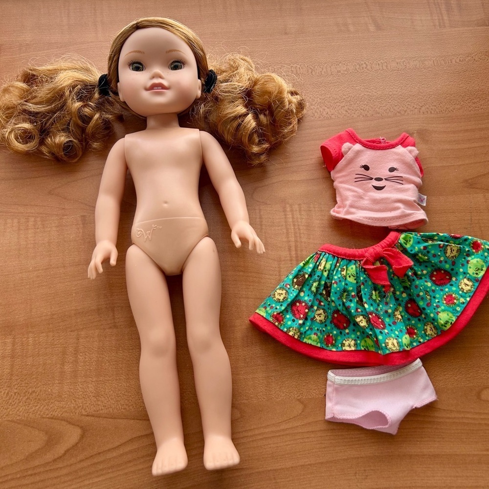 American Girl welliewishers Willa doll with original clothes toys - Picture 7 of 9